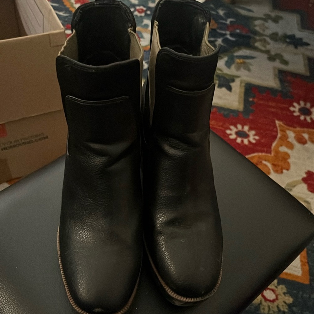 Black booties